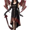 Dragon Lady S-M schwarz/rot von Mask Paradise 80150-021-005