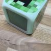 Minecraft Creeper Digital Uhr